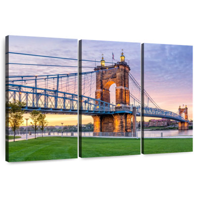 Pont suspendu Roeble Cincinnati