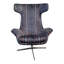 Alexandia Velvet Swivel Armchair