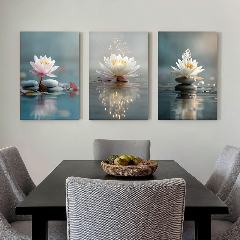 3 Piece Wrapped Canvas Print
