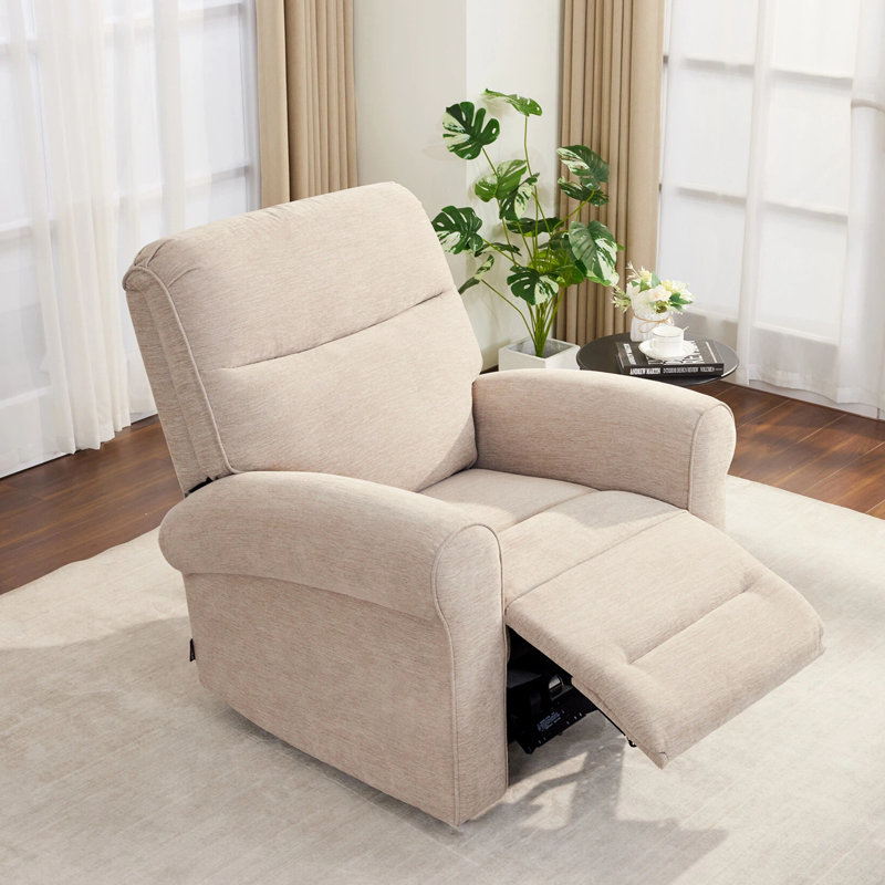 Fauteuil inclinable électrique pour les petits espaces, fauteuil inclinable près du mur pour salon de camping-car, Fabric