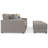 Trevor 2-piece Extra Deep Oversized Sofa With 2 Included Storage Cocktail Ottoman-100929508
