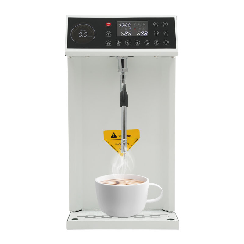 3000W 8L Commercial Steam Milk Coffee Foam Maker, White