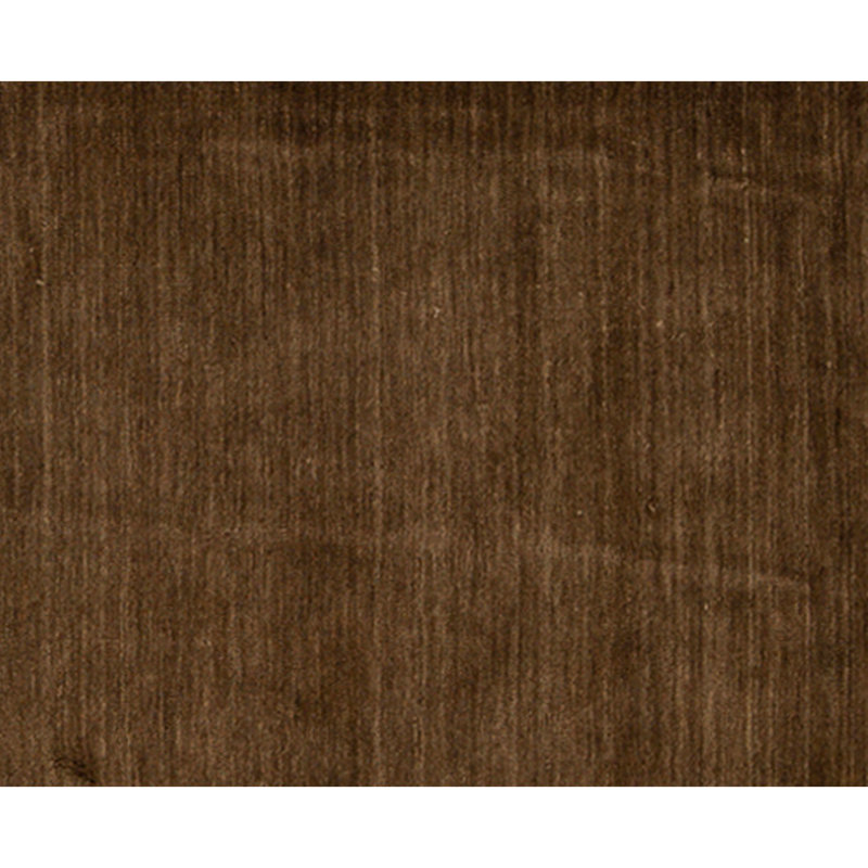 Tapis brun noué à la main de haute qualité