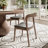 Dark Walnut Dining Table Space-Saving FREE Lazy Susan Rotating-1115434756-1115434757