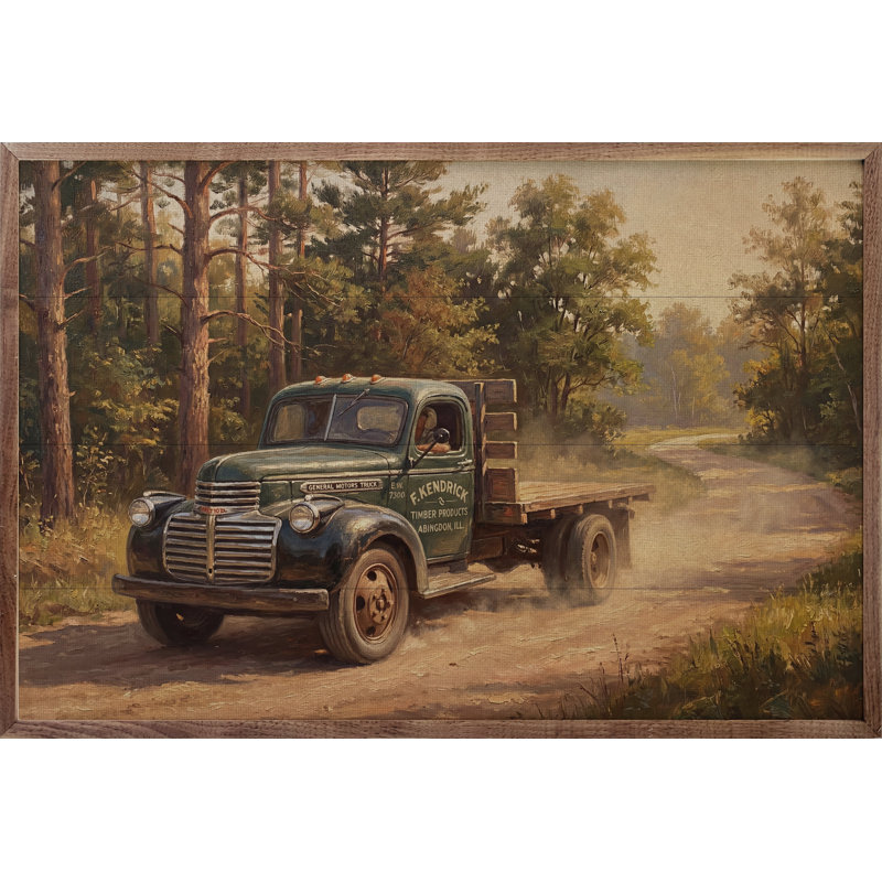 Kendrick Truck Woods Road, H 5 po x l 8 po