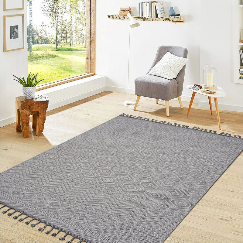 Tapis intérieur / extérieur 4X6, Rectangle 5 pi 3 po x 7 pi 6 po