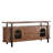 63" Mid-century Modern Tv Stand Fits Tvs Up To 70", Entertainment Center With Storage Drawer And Sliding Door, Walnut Tv Console For Living Room, Bedroom