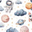 Astronaute, papier peint mural planètes fantaisistes-859276391