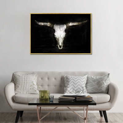 «Cow Skull» par PHBurchett - impression d'art graphique