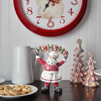 8 "Résine" Hohoho "Menthe poivrée Père Noël
