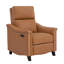 Fauteuil inclinable électrique moderne en cuir véritable Porto-401293609