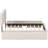 Linen Upholstered Platform Bed with Headboard & 4 Drawers-125285766