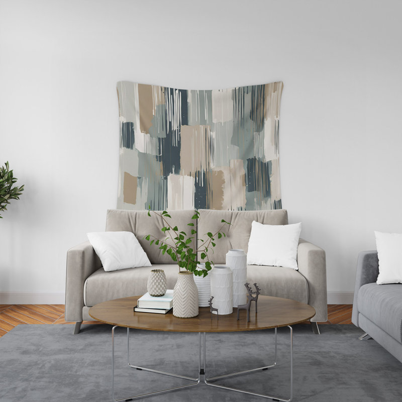 Tapisserie murale, H 88 po x l 104 po x P 1,2 po