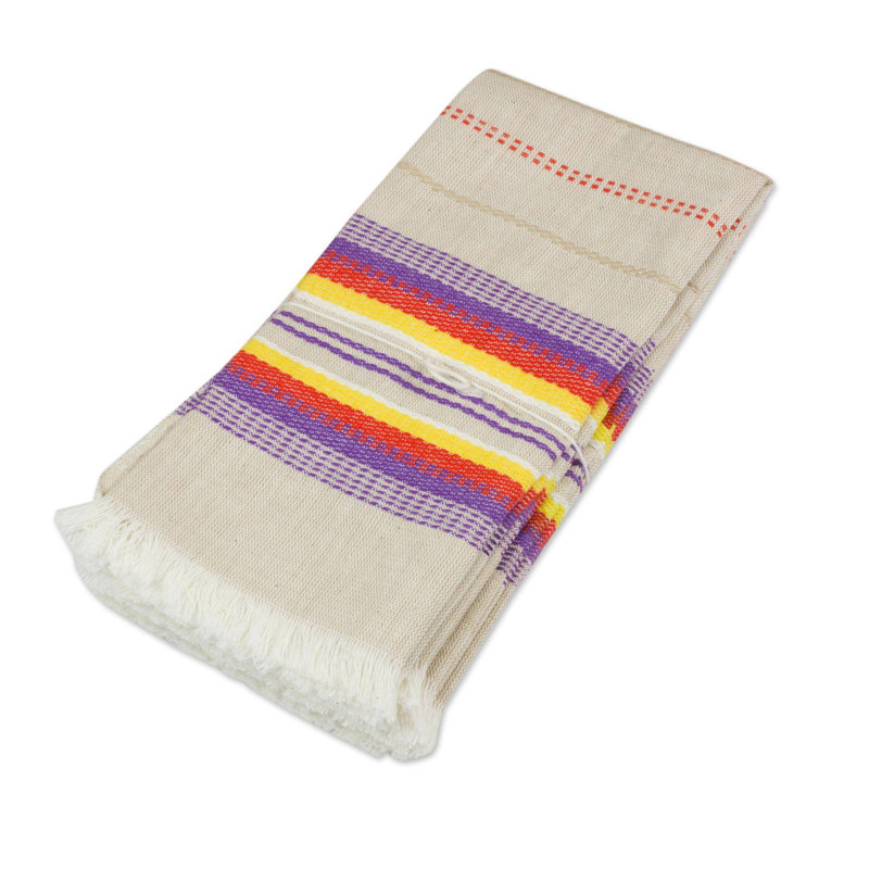 Serviette de coton 18 po coucher de soleil Dellbrook