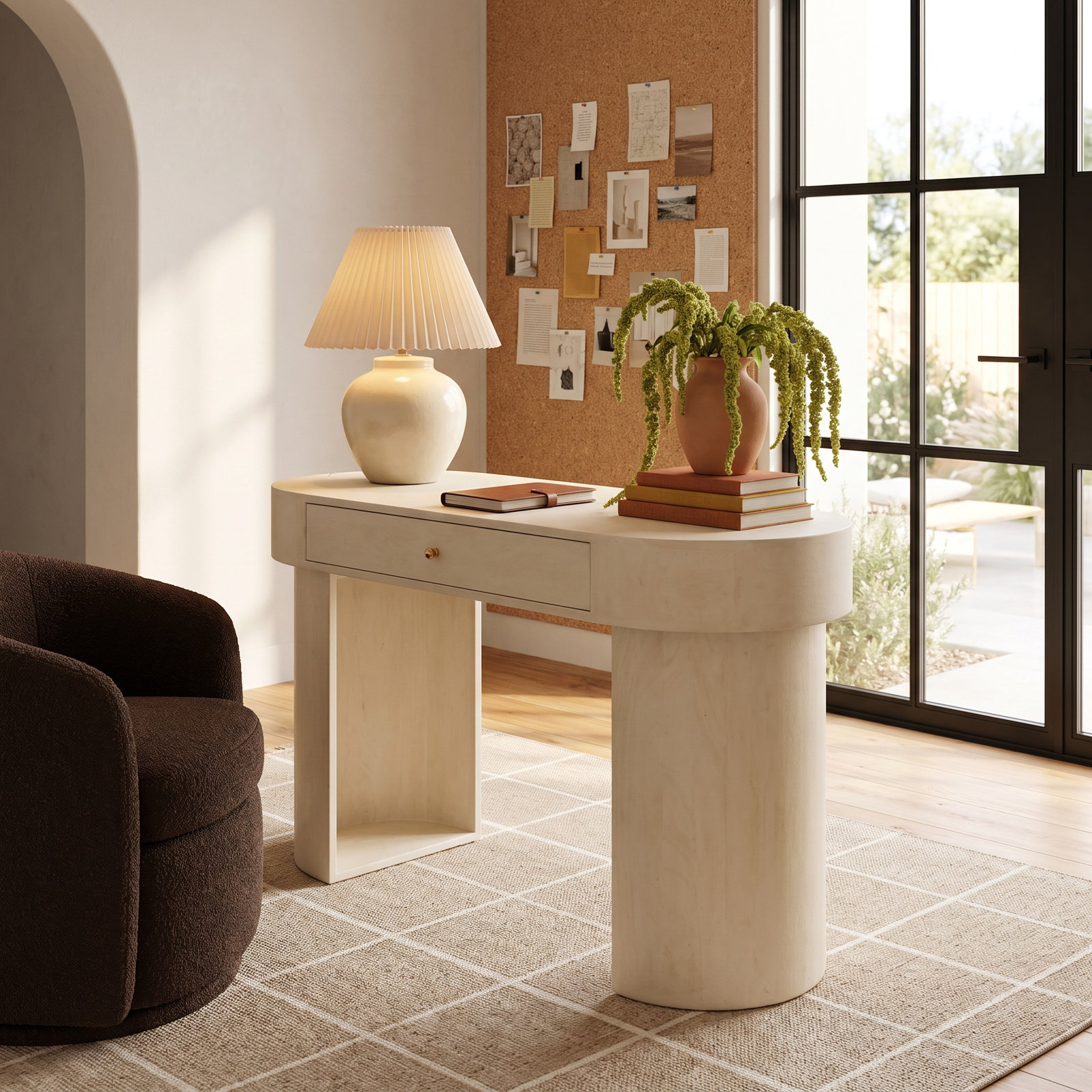 Vermouth 50" Mango Computer Desk