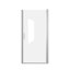 Porte de douche pivotante 25 à 24 po x 72 po, cadre en aluminium-120178779-120178776