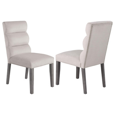 Chaise de salle à manger rembourrée Madylyn
