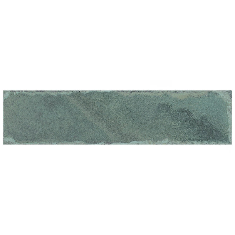 Luca 3" x 12" Ceramic Tile, Green