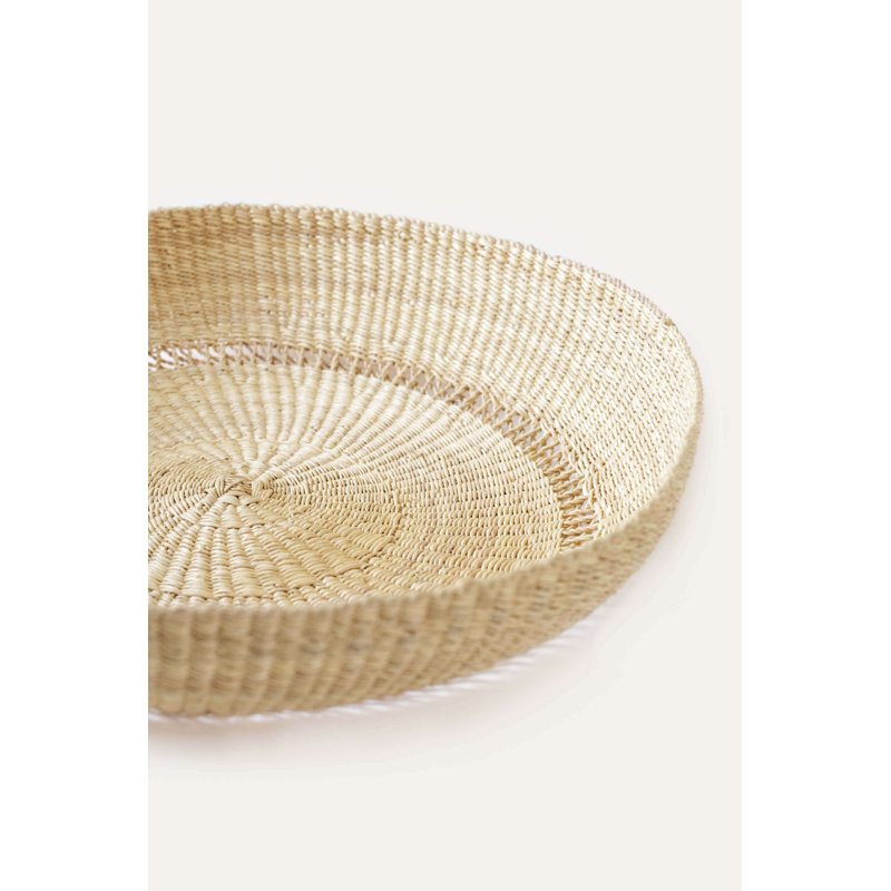 Bolga Round Tray