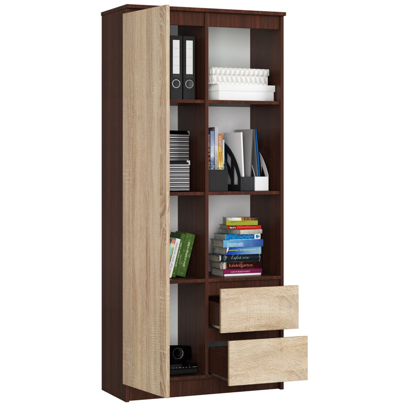 Athanassia 180cm H x 80cm W Standard Bookcase