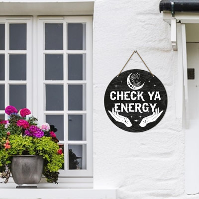Funny Welcome Sign for Front Door Porch