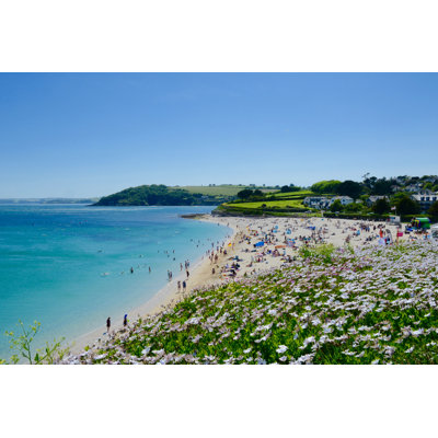 Gyllyngvase Beach by Ewen MacDonald - Wrapped Canvas Print