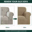 Jacquard Spandex Stretch Box Cushion Sofa Slipcover-1856428675