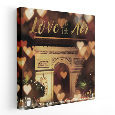 «Love is in the air», reproduction d'art sur toile