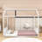Floor Bed Frame  With Safety Guardrails-654399239-654399238