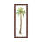 Washed Palm I by Carol Robinson - Floater Frame Panoramic Painting on Canvas-581137911-581137910