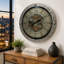 The Gears Clock Wall Clock with Moving Gears