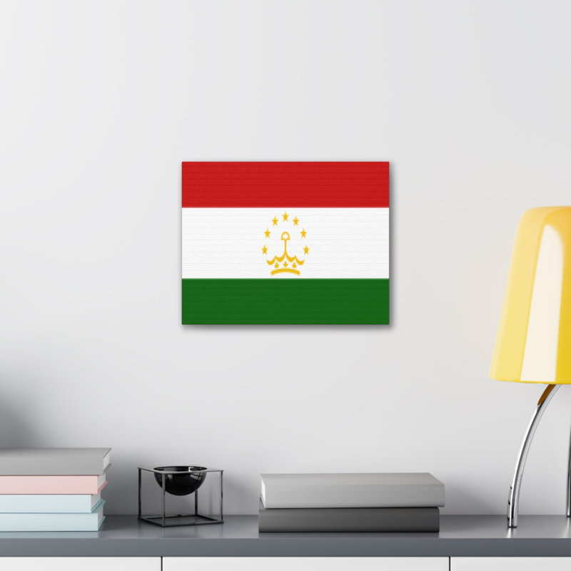 " Tajikistan Country Flag ", 24" H x 30" W