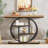 41.3" Industrial 4-Tier Console Table-696053867