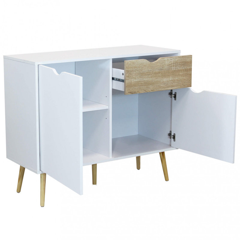 Chilhowee 99cm Solid Wood Sideboard