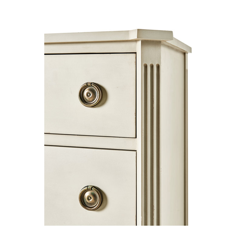 Aeon 3 - Drawer Solid Wood Dresser, London Mist