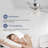 52 Inch Crystal Ceiling Fan With Light And Remote Control, Modern Chandelier Fan With 5 Reversible Wood Blades Chrome Fandelier For Living Room Bedroom (Fine Line Crystal-Ceiling Fan)
