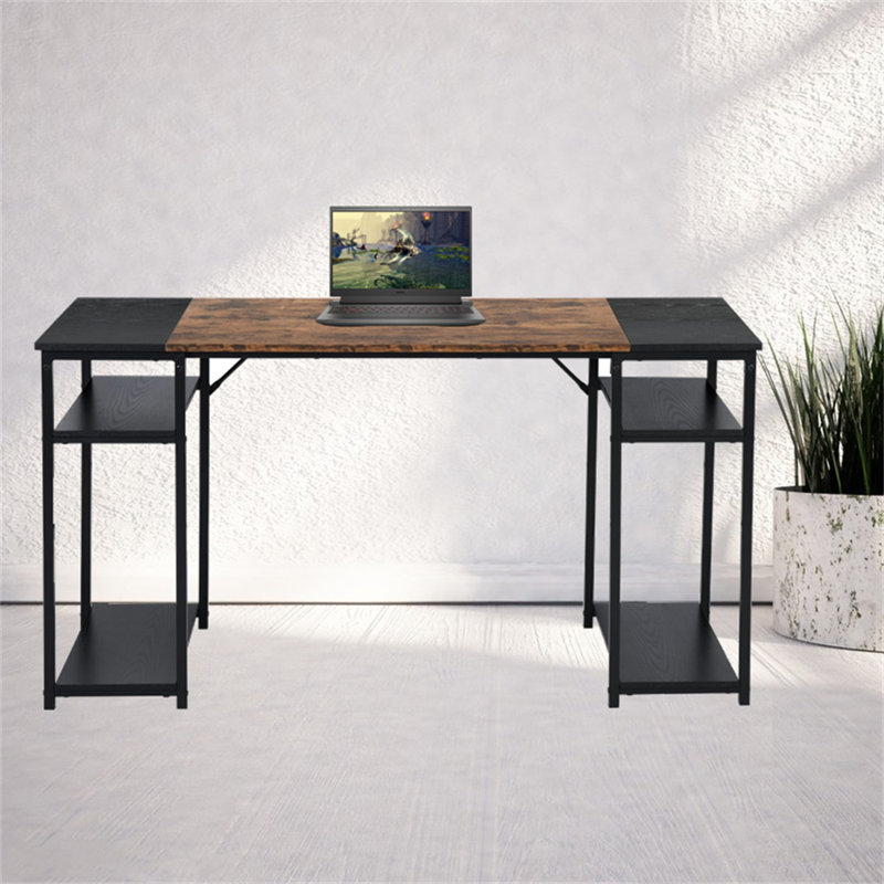 Metal Base Computer Desk, 29.1" H x 47.24" W x 23.62" D
