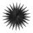 Metal Large Layered 3D Sunburst Black Wall Decor-917514716