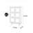 Small-sized bookcase