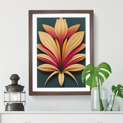 Flower No.4 - Single Picture Frame Print