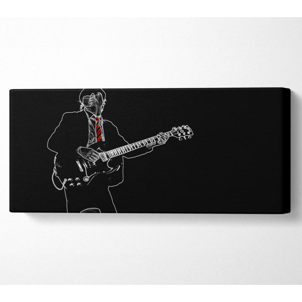 Rosalind Wheeler Acdc - Wrapped Canvas Print | Wayfair.co.uk