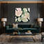 Art mural sur toile beige