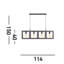 Villeroux 4-Light Kitchen Island Chandelier