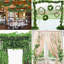 168 feet Fake Foliage Garland Leaves Decoration Artificial Greenery Ivy Vine Plants for Home Decor Indoor Outdoors (Ivy Leaves)
