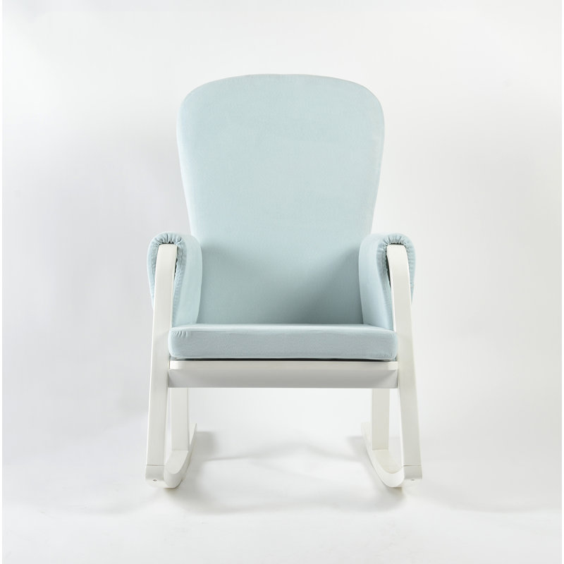 Chaise berçante Aadrian, Bleu