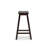 Saddle Counter Stool with Solid Wood Frame-41670278