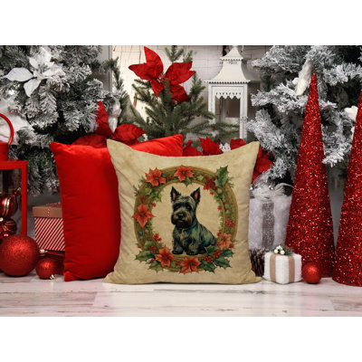 Coussin décoratif intérieur / extérieur en polyester Christmas