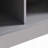 60.6" Glass Door Display Cabinet with LED Lighting and Drawers