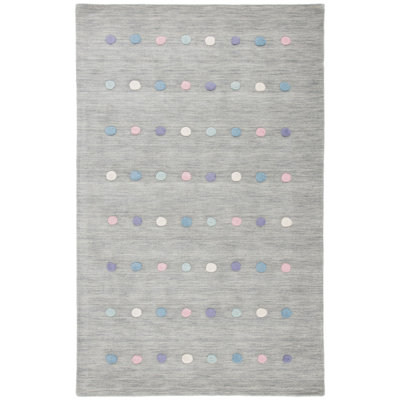 Gosselin Kids Hand Loomed 70% Wool; 20% Latex; 10% Cotton Rug