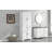 Bathroom Storage Cabinet With Doors And Drawer, Multiple Storage Space, Adjustable Shelf-1040994801